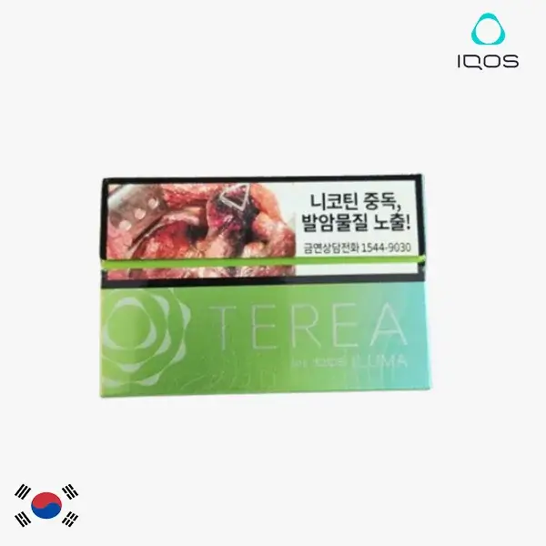 【青檸/抹茶】韓國TEREA煙彈口味 IQOS ILUMA 專用 整條煙 (10包)